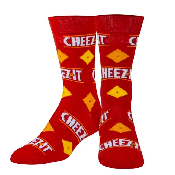 Unisex Cheez It Brand Socks 🧦 Men’s size 6-12 - Picture 1 of 5